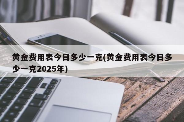 黄金费用表今日多少一克(黄金费用表今日多少一克2025年)