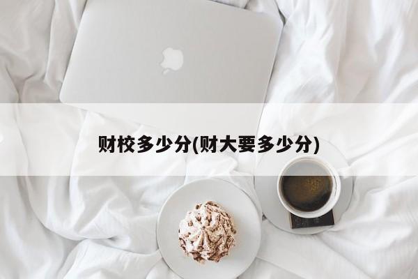 财校多少分(财大要多少分)