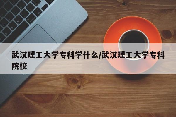 武汉理工大学专科学什么/武汉理工大学专科院校